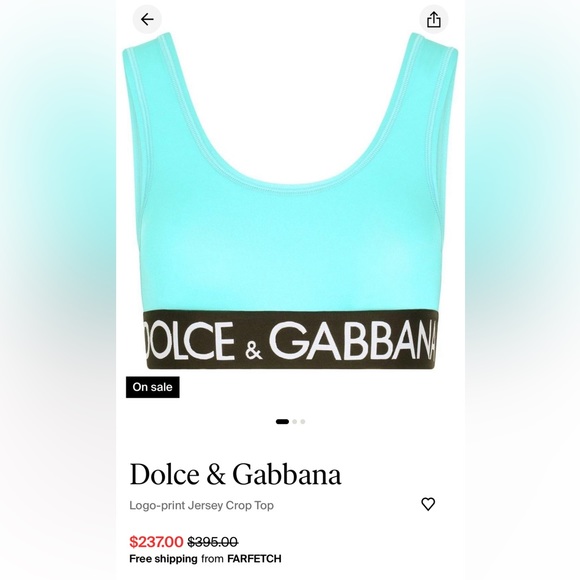 Crop top Dolce & gabana - Picture 3 of 4